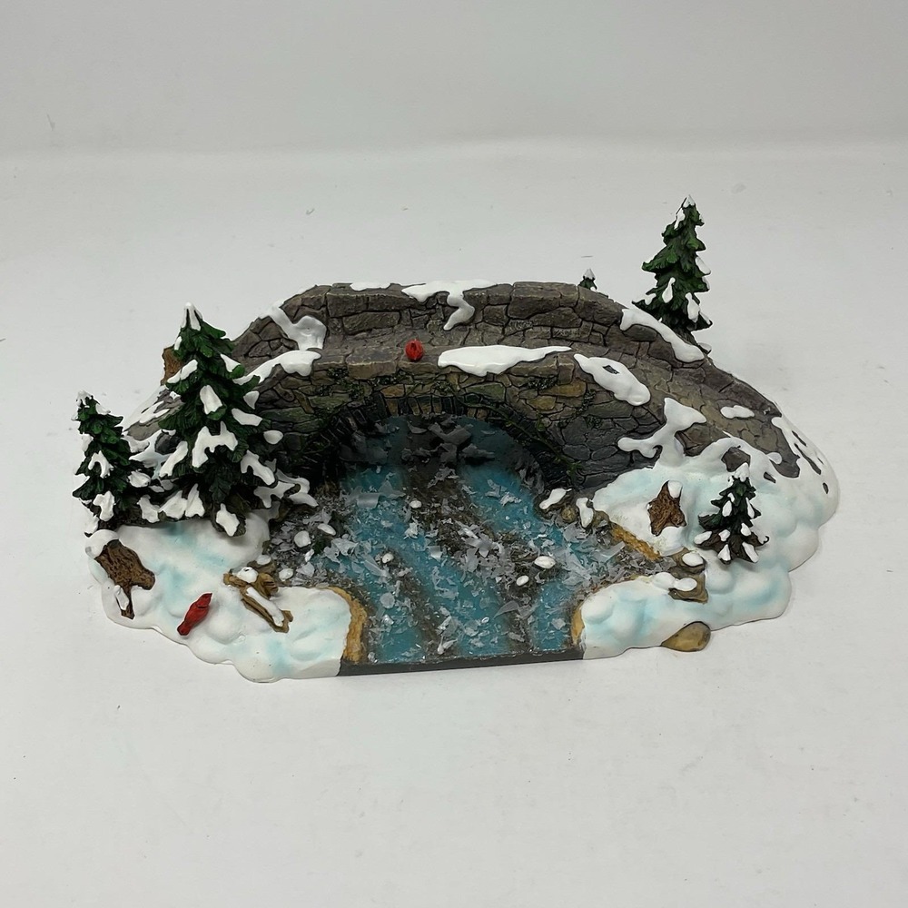 Dept 56 Village Accessories Mill Creek Bridge Christmas 52635 - Picture 6 of 12